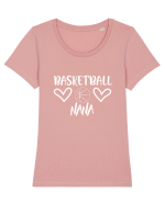 Basket Nana Tricou mânecă scurtă guler larg fitted Damă Expresser