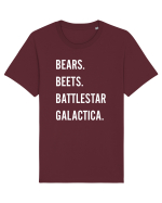 Bears Beets Battlestar Galactica Tricou mânecă scurtă Unisex Rocker