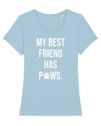 My Friend has Paws Sky Blue