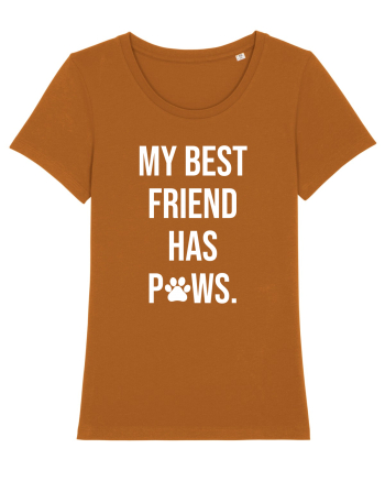 My Friend has Paws Roasted Orange