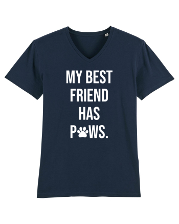 My Friend has Paws French Navy