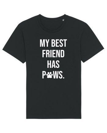 My Friend has Paws Black