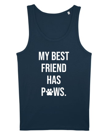 My Friend has Paws Navy