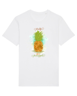 Ananas Tricou mânecă scurtă Unisex Rocker