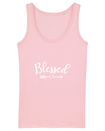 Blessed Heart Cotton Pink