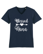 Blessed Nana Tricou mânecă scurtă guler V Bărbat Presenter