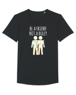 Be a Friend not a Bully Tricou mânecă scurtă guler larg Bărbat Skater