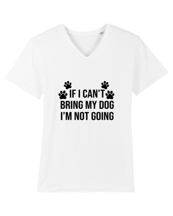 Cant Bring Dog White