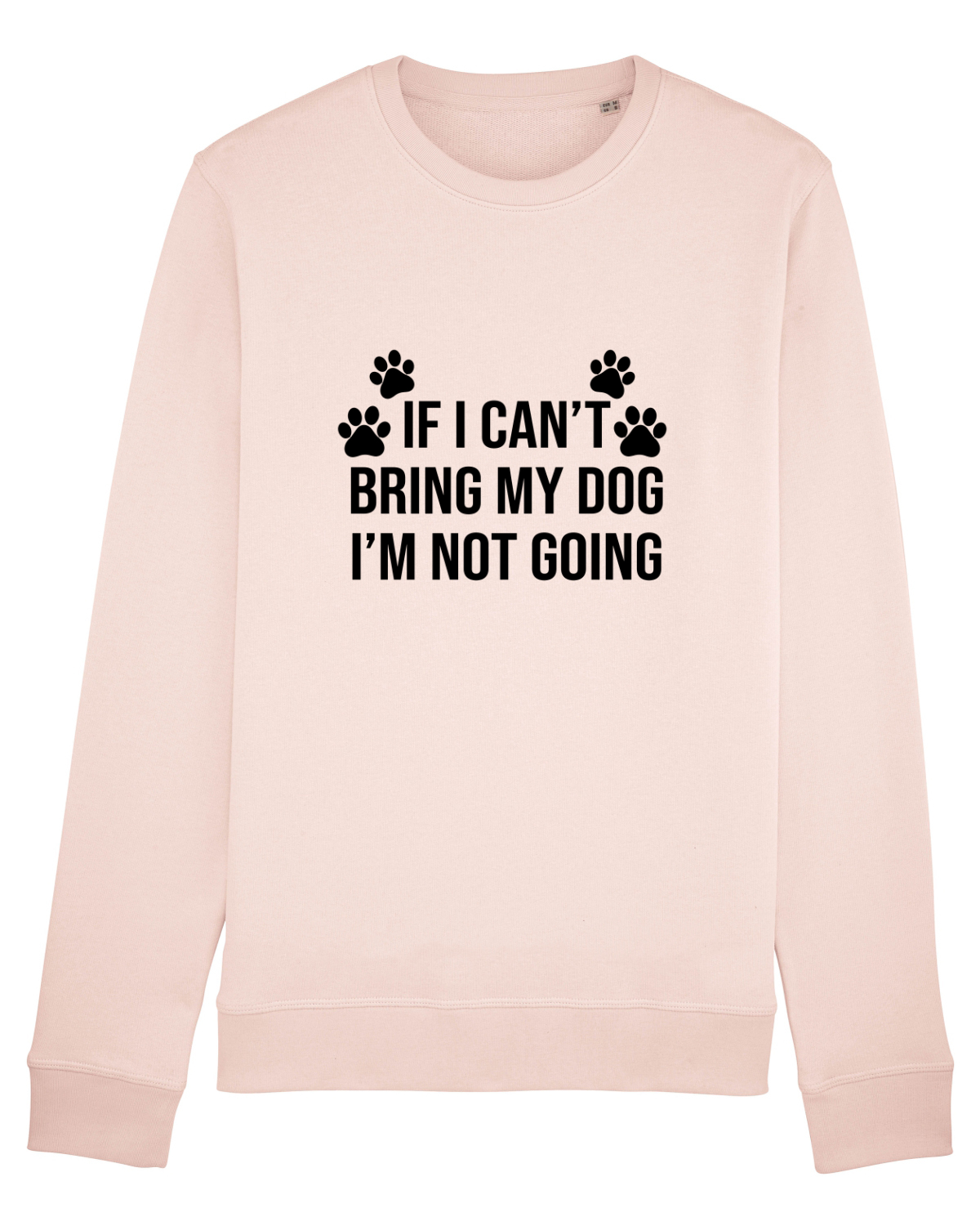 Bluză mânecă lungă Unisex Rise Candy Pink