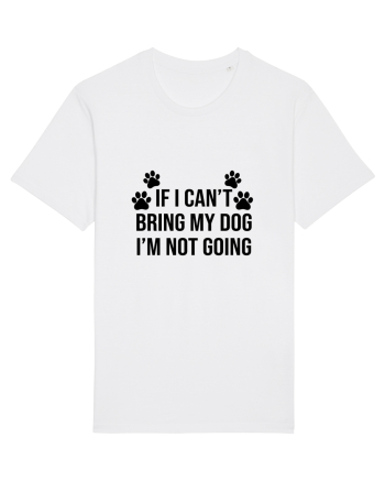 Cant Bring Dog White