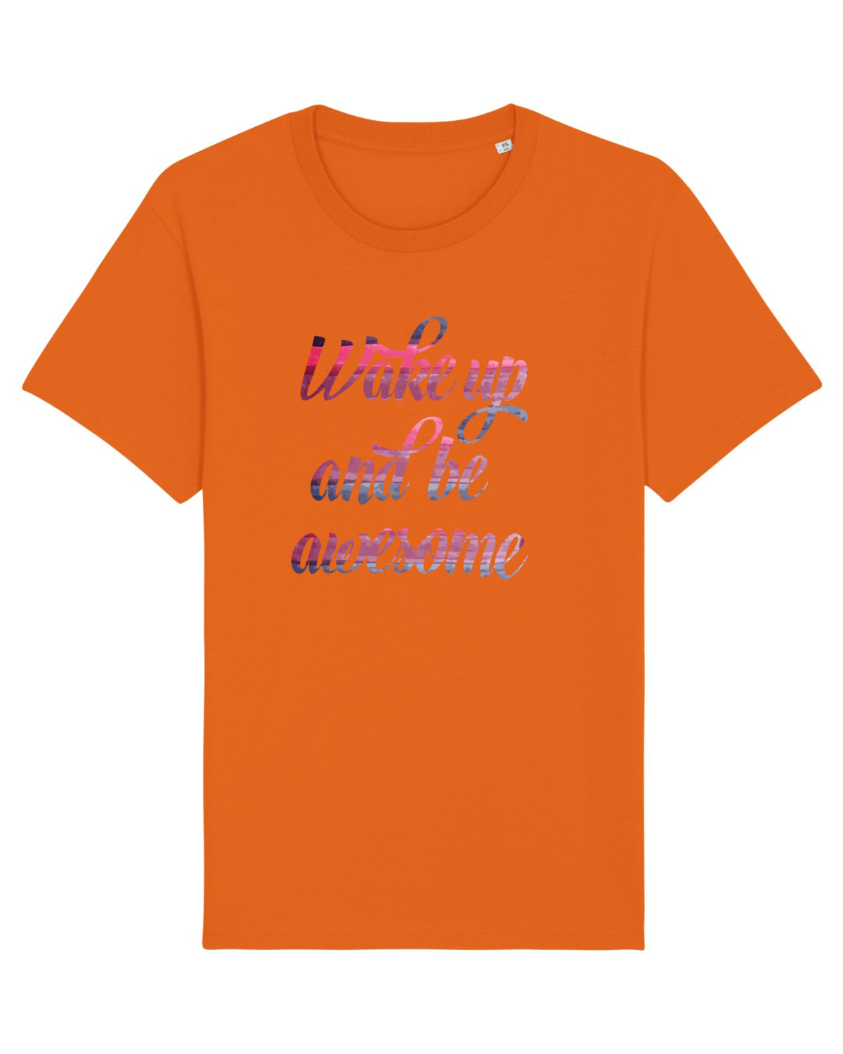 Tricou mânecă scurtă Unisex Rocker Bright Orange