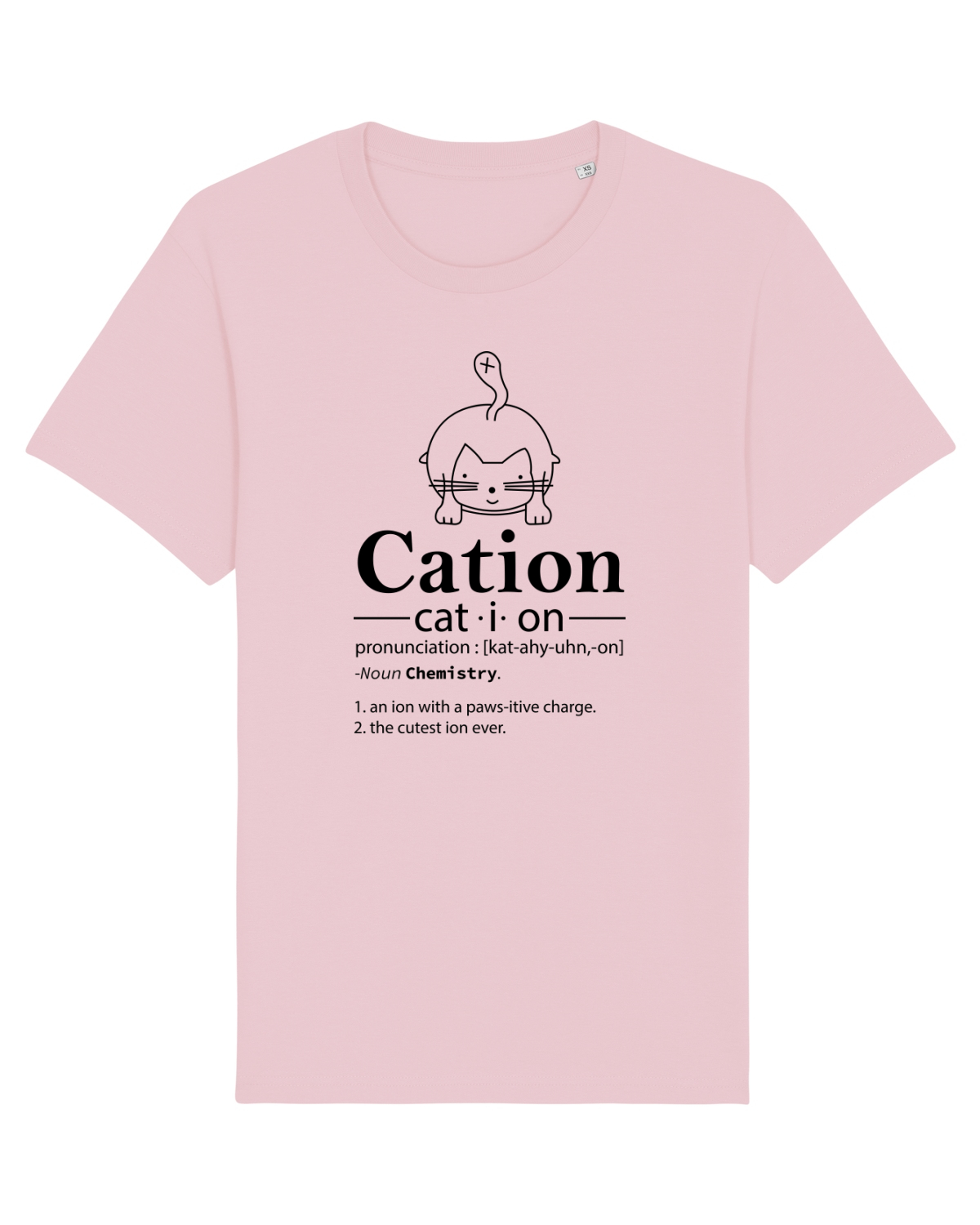 Tricou mânecă scurtă Unisex Rocker Cotton Pink