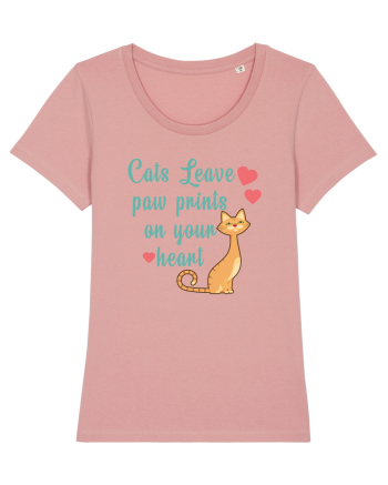 Paw Prints on Your Heart Canyon Pink