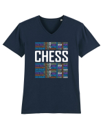 Chess Tricou mânecă scurtă guler V Bărbat Presenter