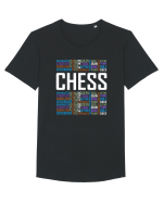 Chess Tricou mânecă scurtă guler larg Bărbat Skater