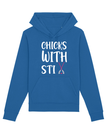 Chicks With Stix Royal Blue