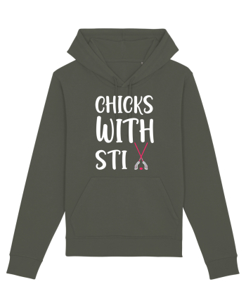 Chicks With Stix Khaki