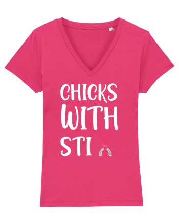 Chicks With Stix Raspberry