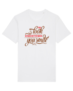 Arăți mai bine când zâmbești Tricou mânecă scurtă Unisex Rocker