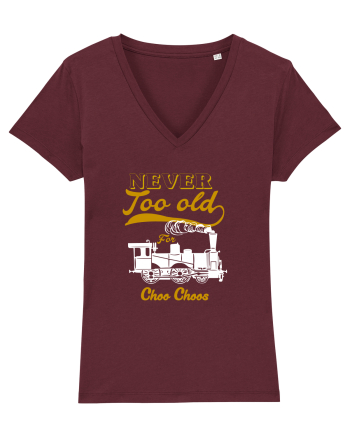 Choo Choo Burgundy