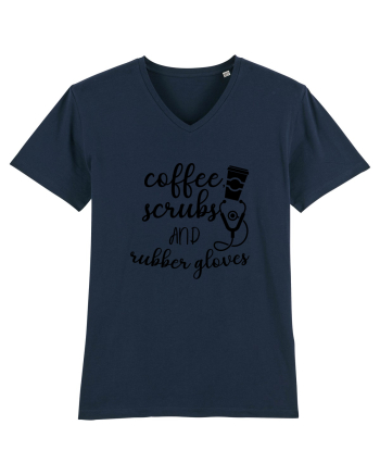 Coffee Scrubs French Navy
