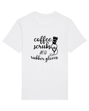 Coffee Scrubs White