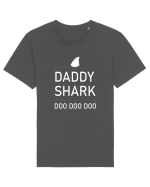 Daddy Shark Tricou mânecă scurtă Unisex Rocker