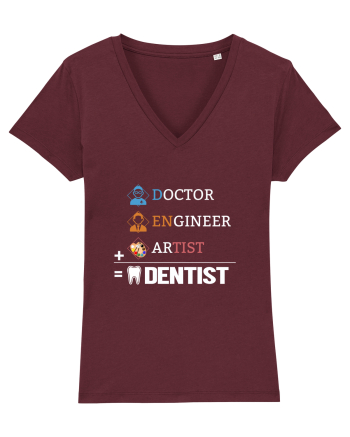 Dentist Burgundy