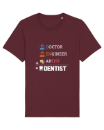 Dentist Tricou mânecă scurtă Unisex Rocker