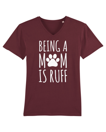Dog Mom Burgundy