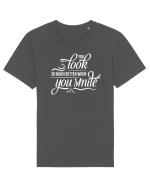 Arăți mai bine când zâmbești Tricou mânecă scurtă Unisex Rocker