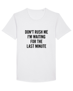 Dont Rush Me Tricou mânecă scurtă guler larg Bărbat Skater