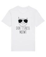 Dont Stress Cat Tricou mânecă scurtă Unisex Rocker