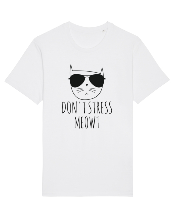 Dont Stress Cat White