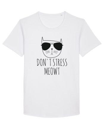 Dont Stress Cat White