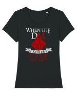 Dungeon Master Tricou mânecă scurtă guler larg fitted Damă Expresser