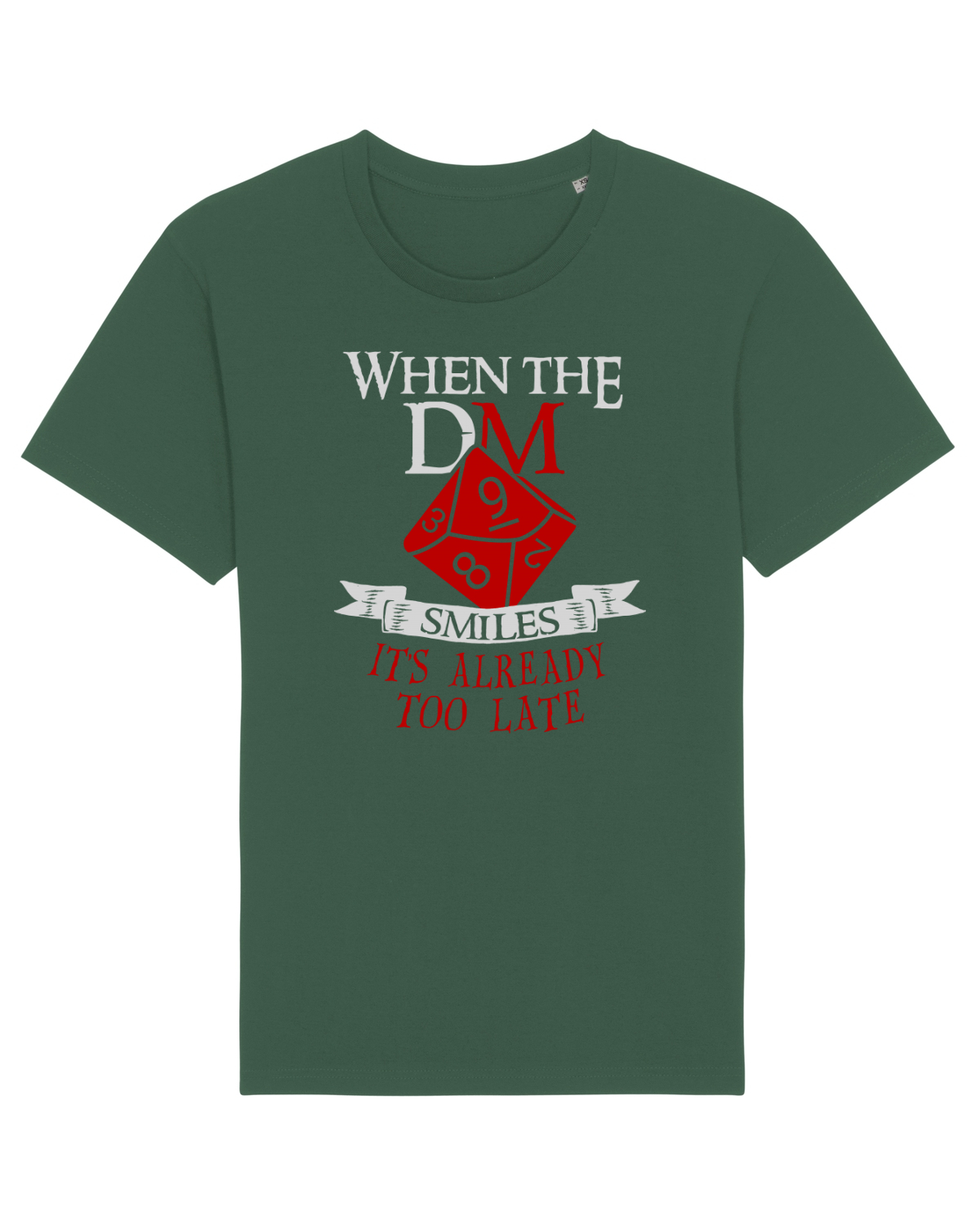Tricou mânecă scurtă Unisex Rocker Bottle Green