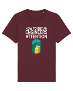 Engineer Attention Tricou mânecă scurtă Unisex Rocker