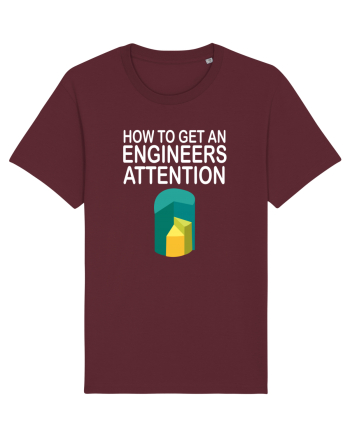 Engineer Attention Burgundy