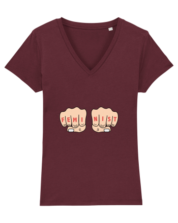 Feminists Burgundy
