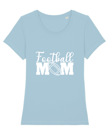 Footbal Mom Sky Blue