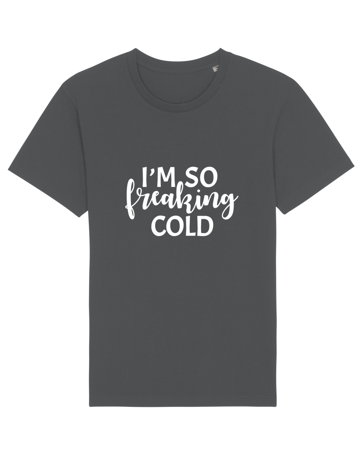 Tricou mânecă scurtă Unisex Rocker Anthracite