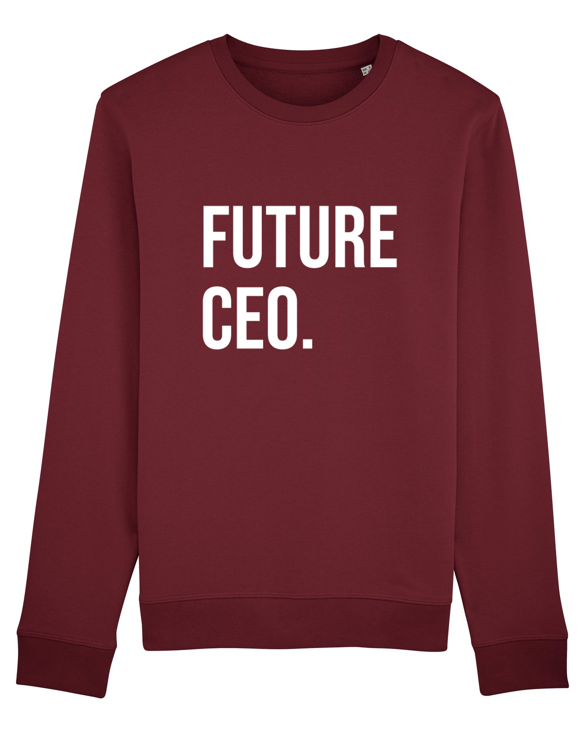 Bluză mânecă lungă Unisex Rise Burgundy