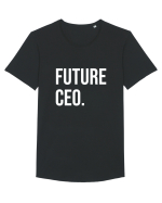 Future CEO Tricou mânecă scurtă guler larg Bărbat Skater