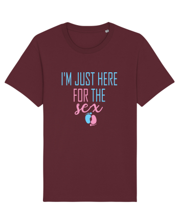 Gender Reveal Funny Burgundy