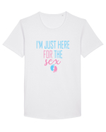 Gender Reveal Funny Tricou mânecă scurtă guler larg Bărbat Skater