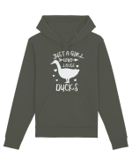 Just a Girl who Loves Ducks Hanorac Unisex Drummer