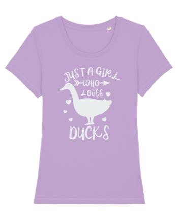 Just a Girl who Loves Ducks Lavender Dawn