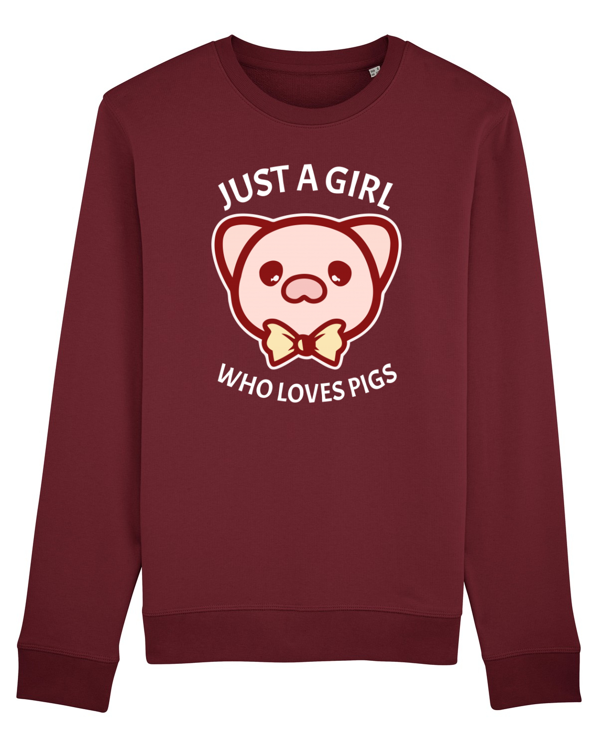 Bluză mânecă lungă Unisex Rise Burgundy