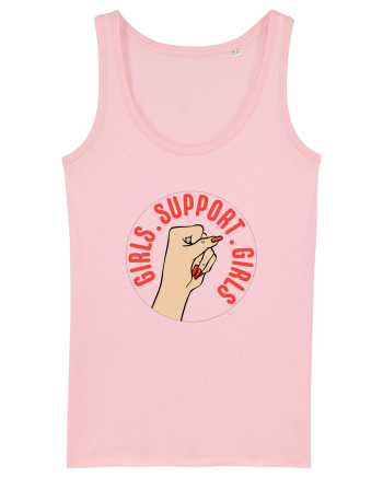 Girls Support Girls Cotton Pink